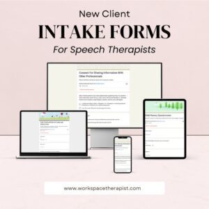 Speech therapy intake forms google forms online