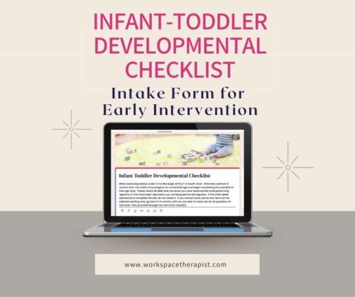 Infant.Toddler.Checklist.Form Infant Toddler Checklist Form