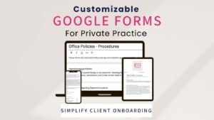 Google forms for client intakes